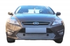Защита радиатора Ford (Форд) Mondeo (мондео) (IV Рестайлинг) 2012-2014 chrome с парктрониками
